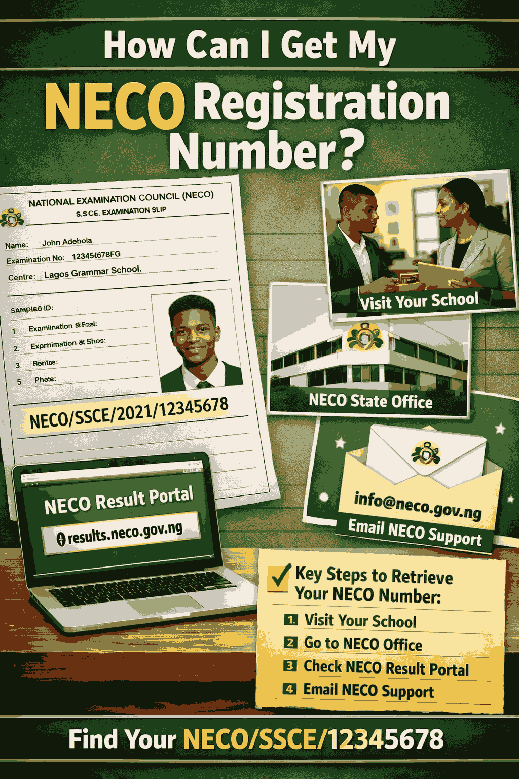 How Can I Get My Neco Registration Number