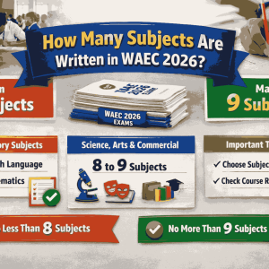 How Many Subjects Are Written In Waec 2026