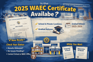 Is The 2025 Waec Certificate Available