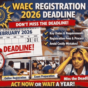 Waec Registration 2026 Deadline