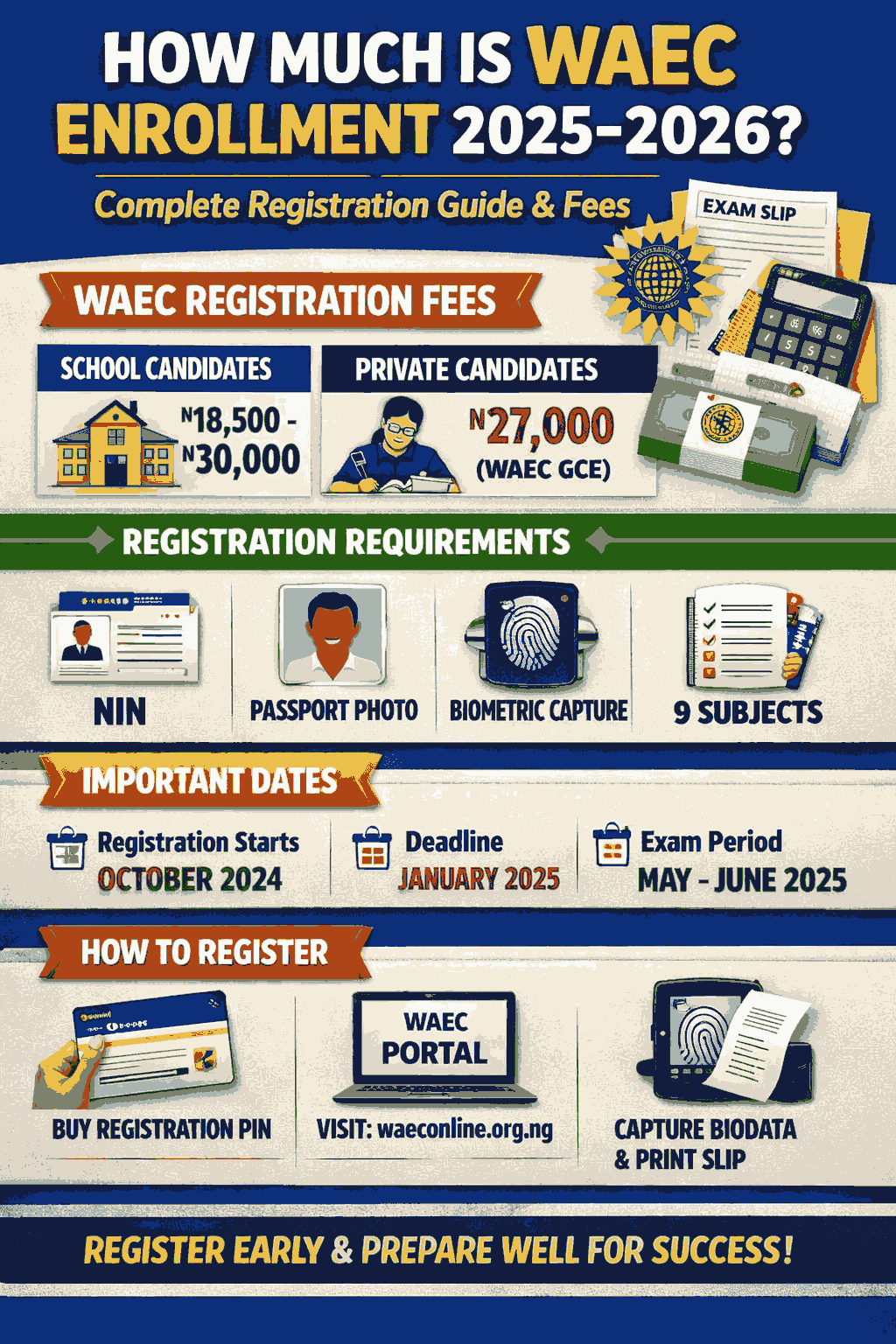 How Much Is Waec Enrollment 2025 2026