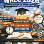 SYLLABUS FOR WAEC 2026: COMPLETE SUBJECT GUIDE, DOWNLOAD, AND STUDY STRATEGY