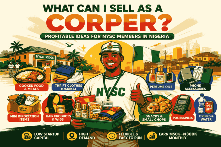 What Can I Sell as a Corper? (Complete 2026 Guide for NYSC Members in Nigeria)