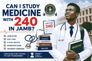 Can I Study Medicine With 240 in JAMB? Full Admission Guide for Nigerian Students