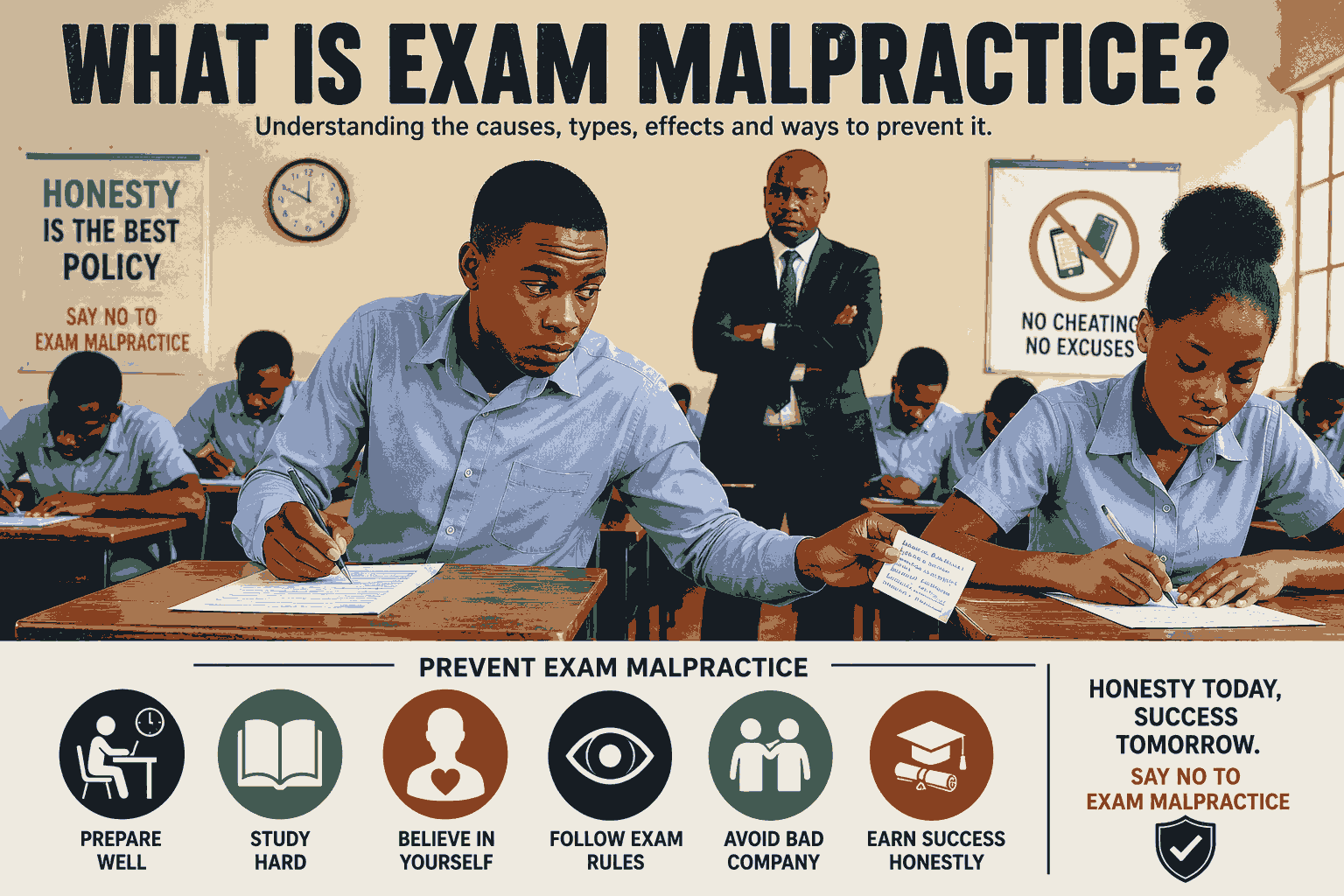 What Is Exam Malpractice? Causes, Effects, Types, and How to Prevent It