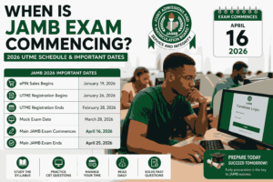 When Is JAMB Exam Commencing? Full JAMB Exam Date, Registration Timeline, and Important Updates