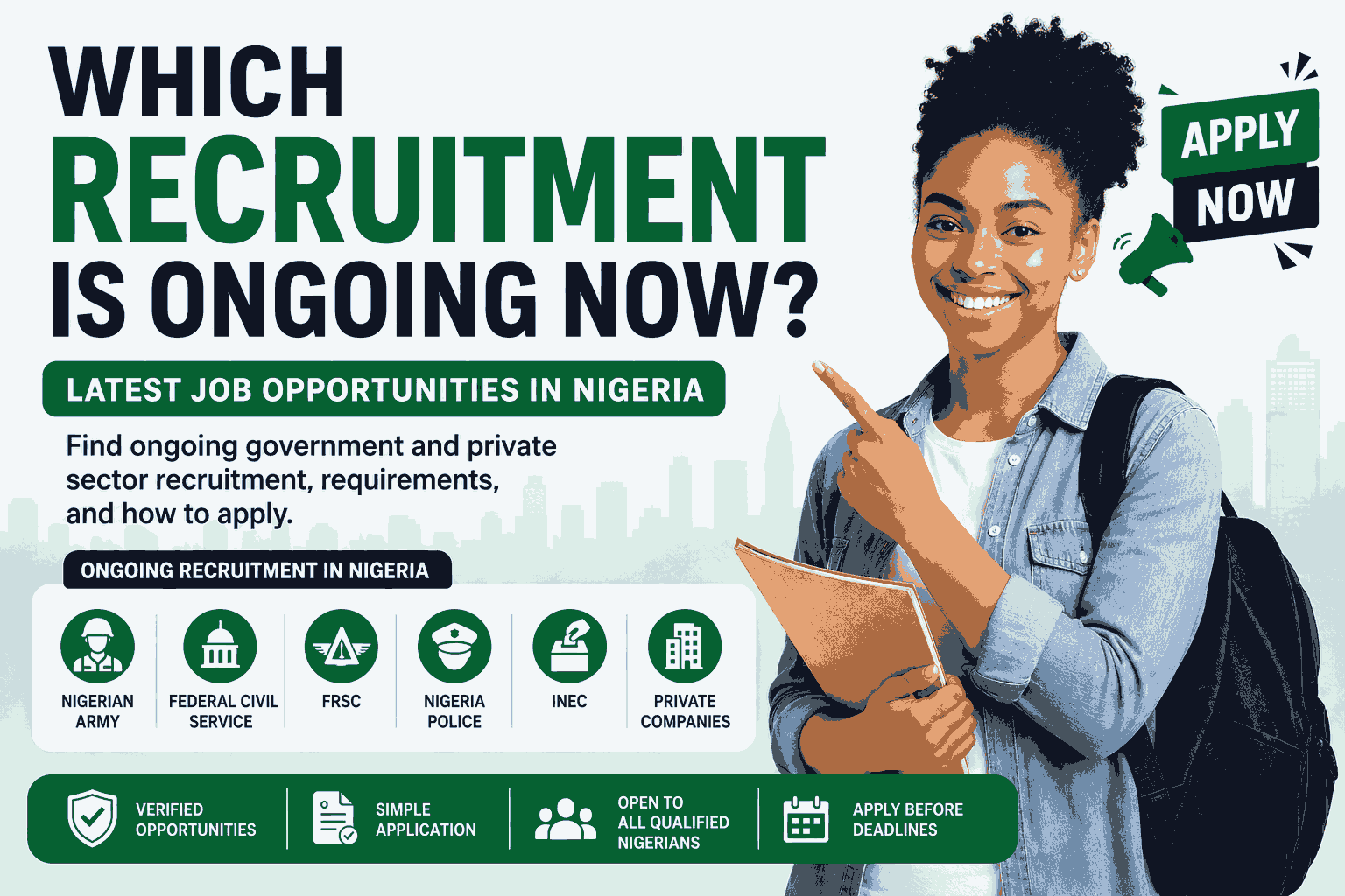 Which Recruitment Is Ongoing Now in Nigeria