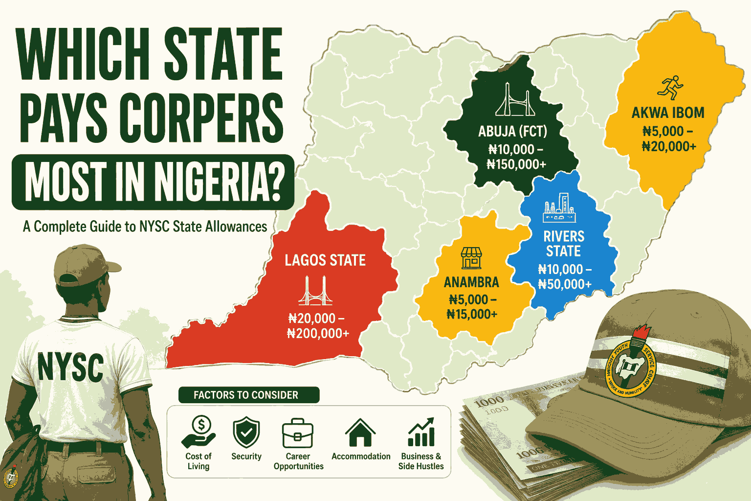 Which State Pays Corpers Most In Nigeria